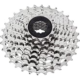 microSHIFT | H08 Cassette | 8 Speed | 11-34t | Silver | Nickel Plated | microSHIFT H08 8-Speed Nickel-Plated Cassette 11-34t for &amp;