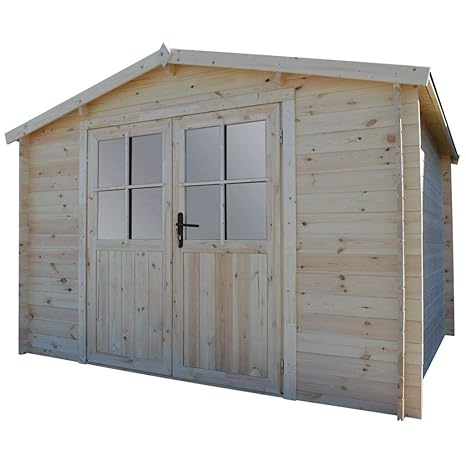 Cobertizo con techo a dos aguas | Cobertizo