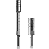 Galvanox Flat-end Bit Driver Extender and Hex Adapter Designed for Leatherman Multi-Tools, Hardened 1/4" Hex Adapter and Bit-