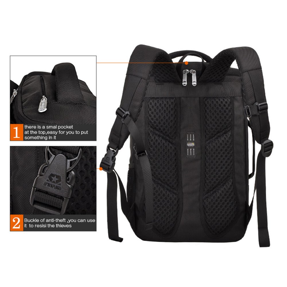 Uoobag AD04 Business Laptop Backpack 15.6" for Men with Durable Mats