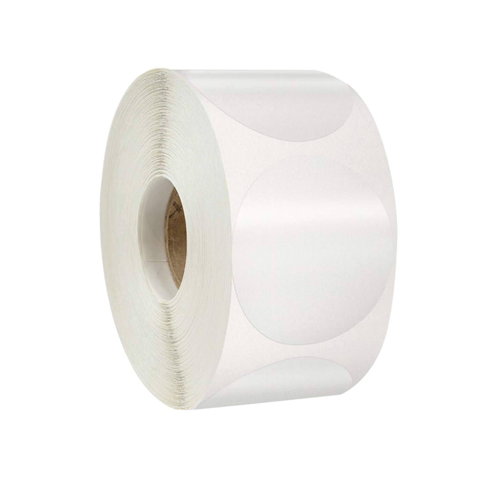 500 PCS Clear Seal Labels, 1 Inch Adhesive Stickers for Retail Package, Gift Packaging, Envelopes and Gift Box - Round Transparent Labels