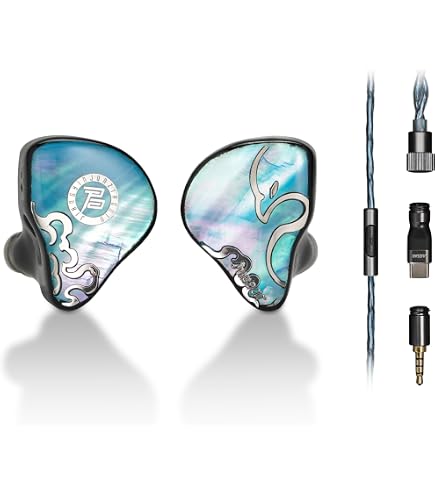 Amazon.com: JUZEAR Fiesta IEM Earphones, 1DD+3BA Hybrid Drivers