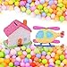Styrofoam Beads for DIY and Slime Supplies – Craft Foam Balls 0.1-0.35 inch (92,000pcs) for Kids Homemade Slime, Home Decorative, Wedding and Party Decorations (10 Pack)