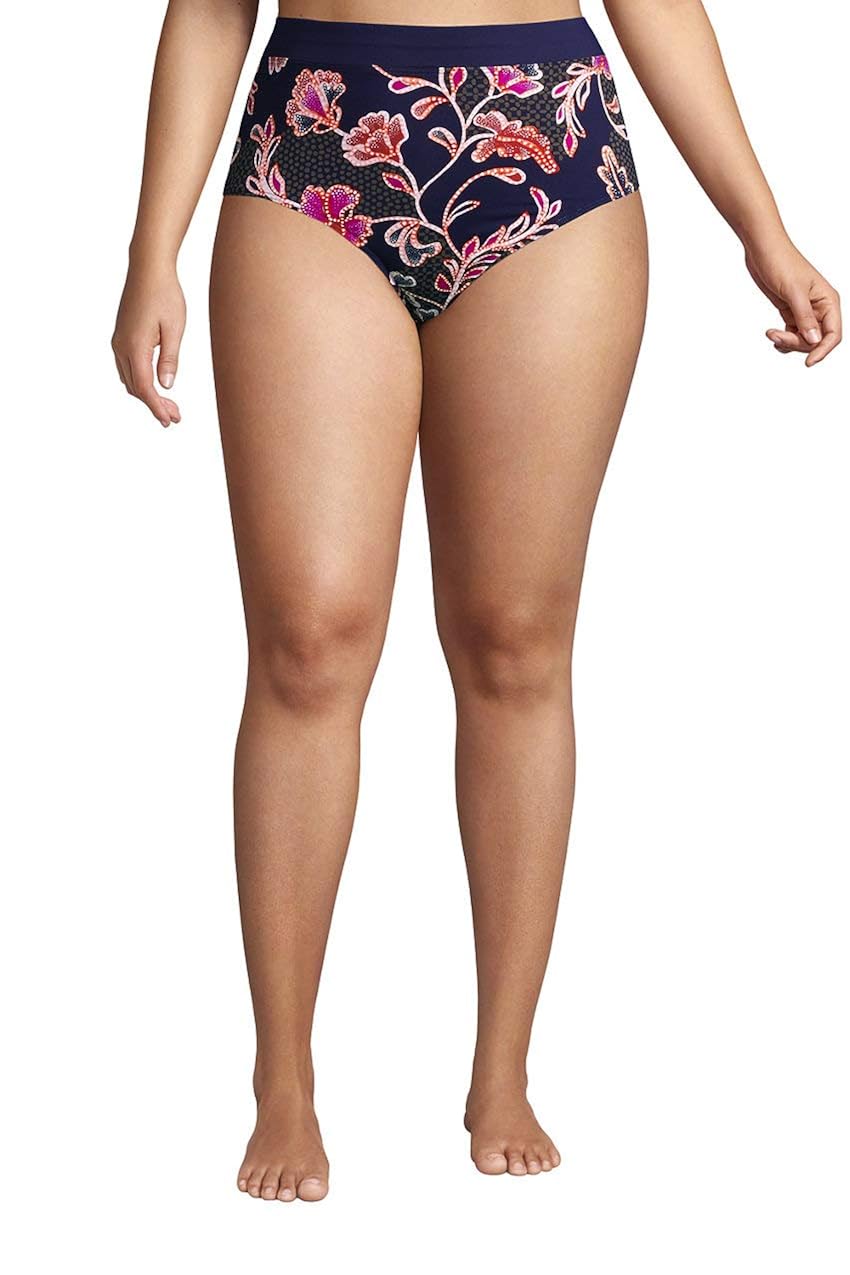 lands end high waisted bikini bottoms