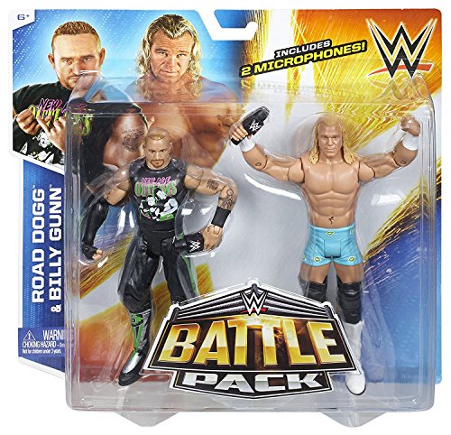 WWE Battle Pack Series #32 - Billy Gunn vs. Road Dogg Action Figure (2-Pack)