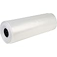 Hudson Exchange LDPE Poly Tubing, 24" W x 500' L, 4 Mil