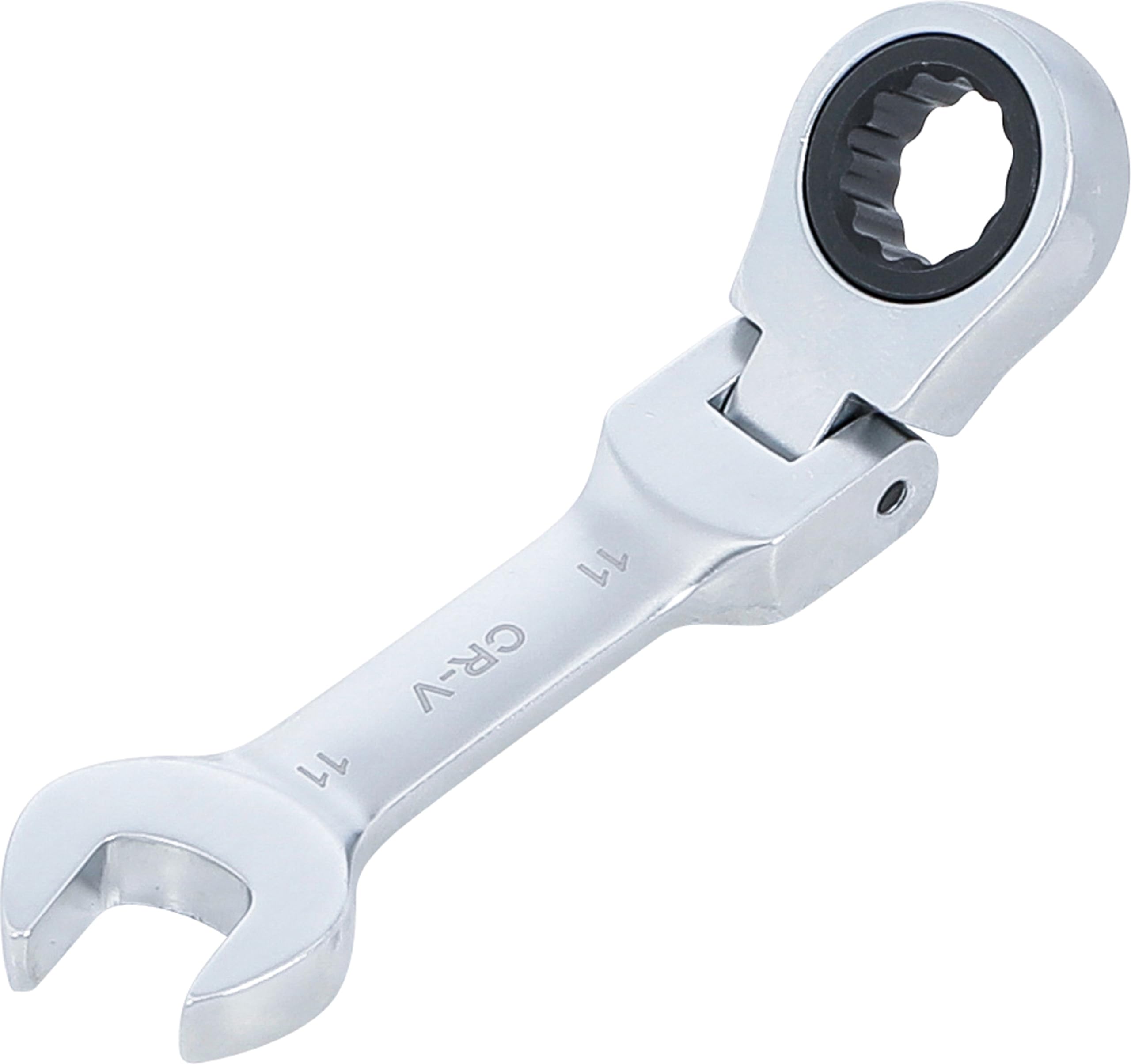 BGS 6911 | Ratchet Combination Wrench | short | adjustable | 11 mm