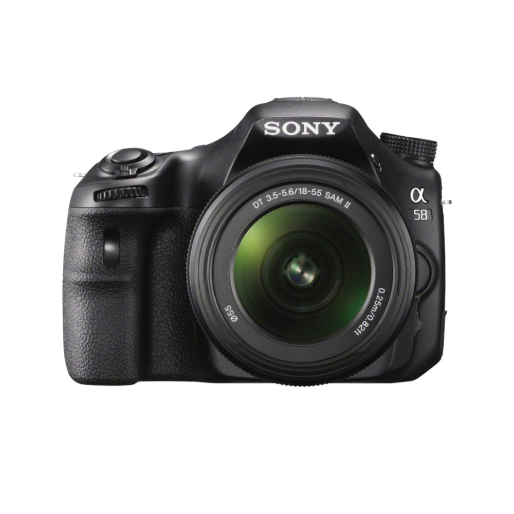 Sony SLT-A58K - Cámara digital (20.1 MP, SLR Body, CMOS, 18-55 mm ...