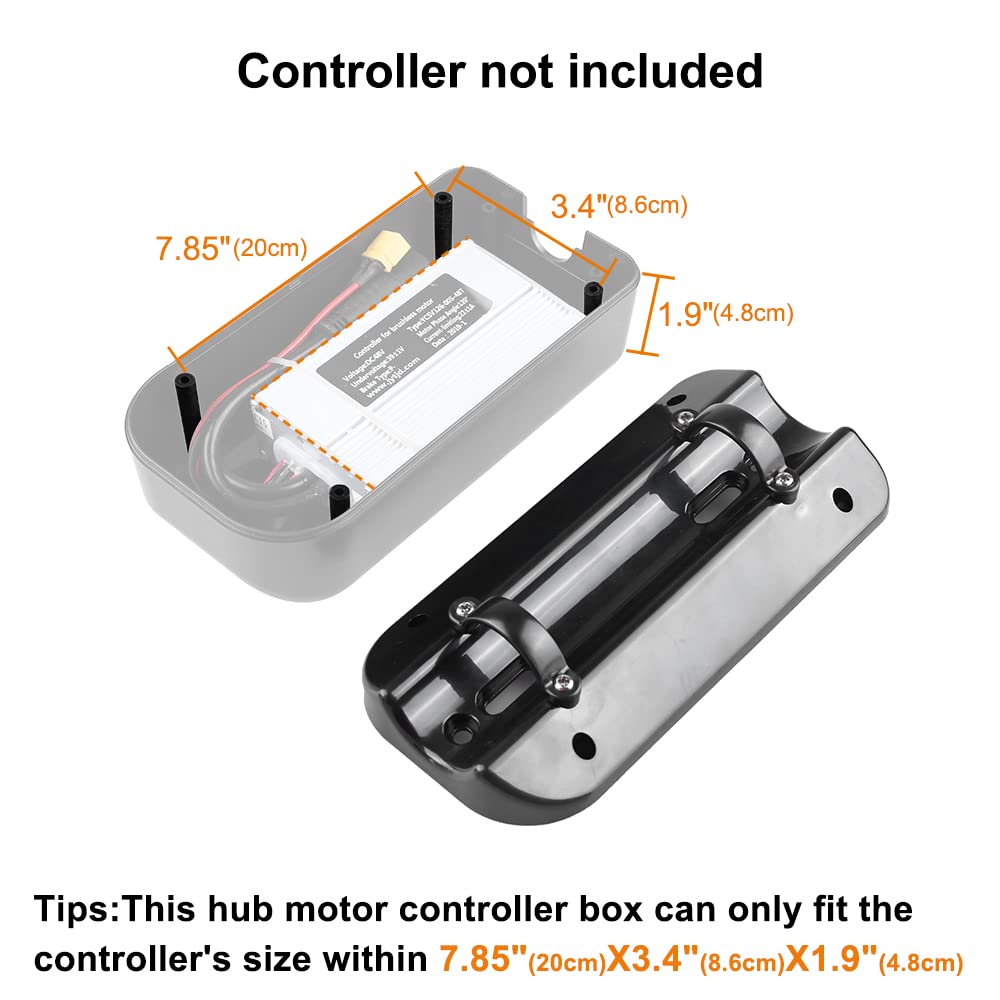 Greenergia Extra Large Controller Case for Electric Bike Controller Box Electric Scooter Controller Case Electric Bicycle Conversion Part Electric Motor Controller Box (Large Size:9.84