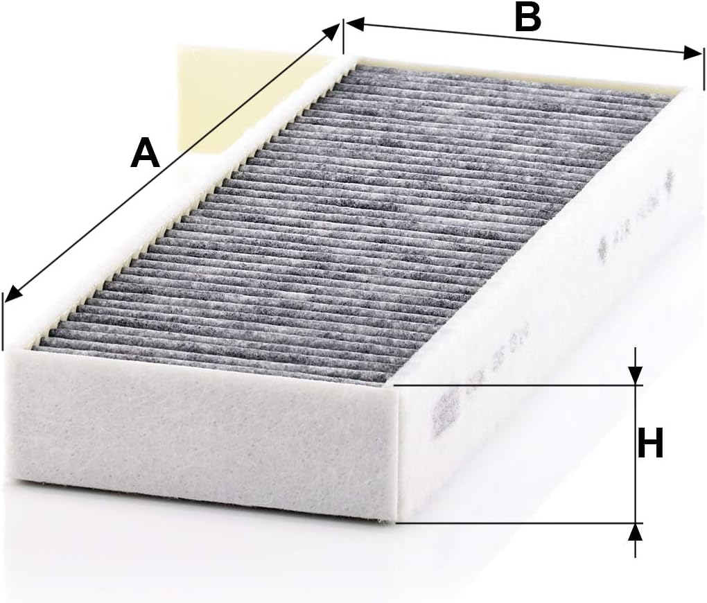 MANN-FILTER CUK 26 014-2 Cabin Air Filter - Pollen Filter with Activated Carbon - (set of 2) for Cars + Transporters - Image 3