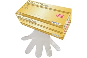 Ronco Deli / Poly Medium Disposable Gloves 500/Pack