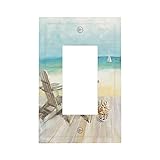 Spshian Outlet Covers Beach Chair Seascape Blue