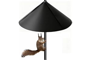 Suweiyuanshiyi Squirrel Baffle for Bird Feeder Pole, 16” Guard Baffle, Squirrel Defender, Bird Feeder for Outdoors Protector,