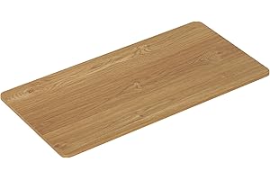 Giantex Universal Wood Table Top, 48 x 24 inch One-Piece Desktop & Sit to Stand Height Adjustable Home Office Desk Frame, Rec