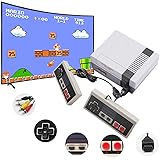 Classic Mini Retro Game Console, Built-in 620 Classic Games and 2 Classic Controller, Bring You Back to Childhood Memories