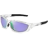 X LOOP Polarized Sports Sunglasses for Men - UV400 Baseball Running Cycling Golf Glasses
