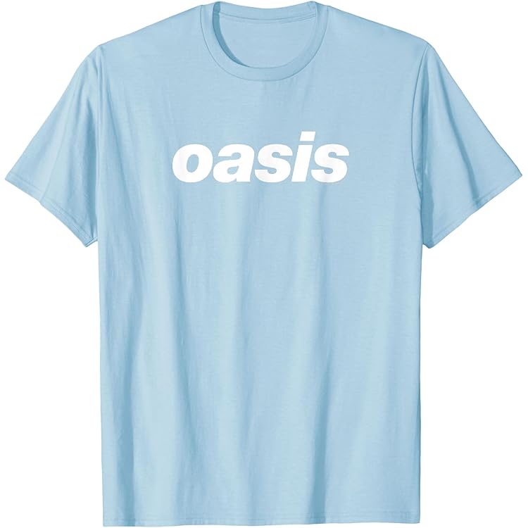 Amazon.com: Oasis – Logo And Title T-Shirt : Clothing, Shoes & Jewelry