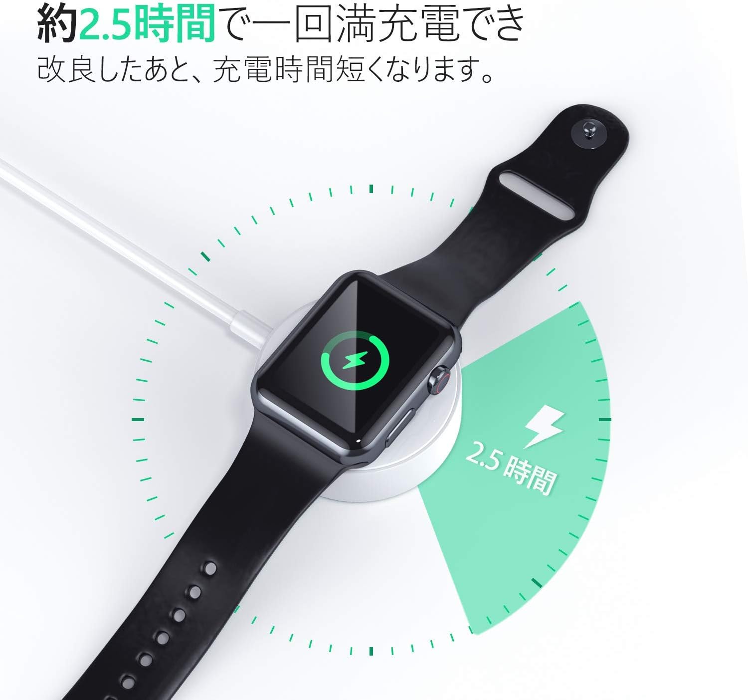 Amazon Apple Watch 充電器 持ち運び便利 21最新版 アップルウォッチ充電器 安全性 充電ドック Apple Watch 1 2 3 4 5 6 Se 全シリーズ対応 スマートウォッチアクセサリ 通販