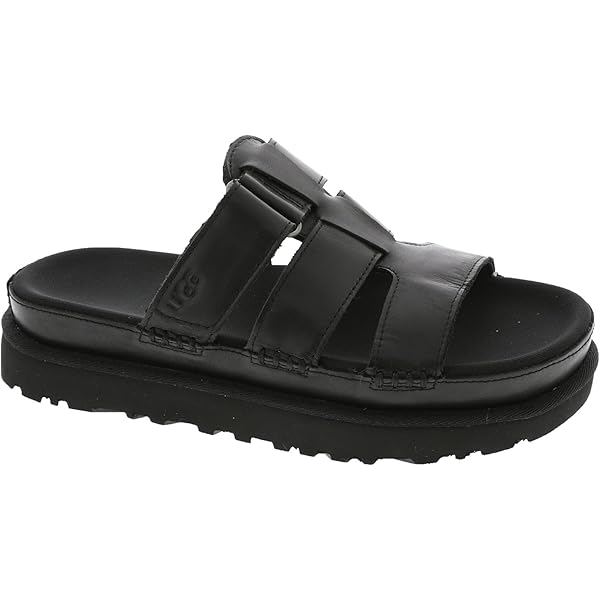 Amazon.com | UGG Maxi Slide Logo Womens Sandal | Slides