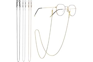 Eyeglass Chain, Metal Glasses Chain, Eyeglass Chain Lanyard for Women Girls Fashion Outdoor Activities