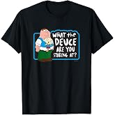 Family Guy What the Deuce Peter and Stewie Funny Cartoon T-Shirt