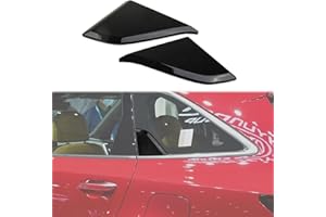 Korlot Side Window Louvers Shades Cover Trim Blinds Accessories for 2021-2026 KIA Sorento (Glossy Black)