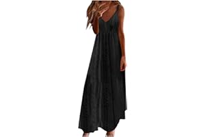 cllios Summer Dresses for Women Wedding Guest Dress Casual T Shirt Dresses Plus Size Elegant Maxi Dress V Neck Long Dresses