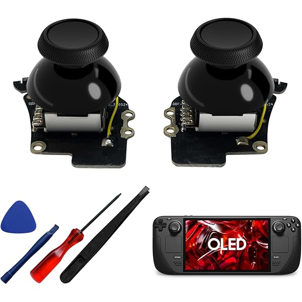 GuliKit Joystick for Steam Deck(Type A&B), No Drift Hall Effect