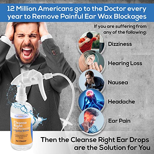 Cleanse Right Ear Wax Removal Kit Carbamide Peroxide Ear Drops