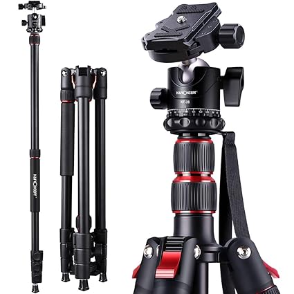 K&F Concept S210 200cm Trípode Completo para Cámara Reflex con ...