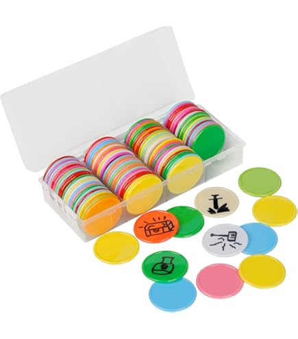 Lot De 10 Jetons De Jeu En Acier Inoxydable 25 X 2 Mm