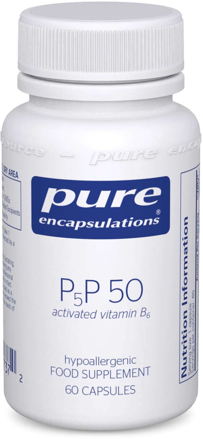 Pure Encapsulations P5P 50 Activated Vitamin B6 Pyridoxal5