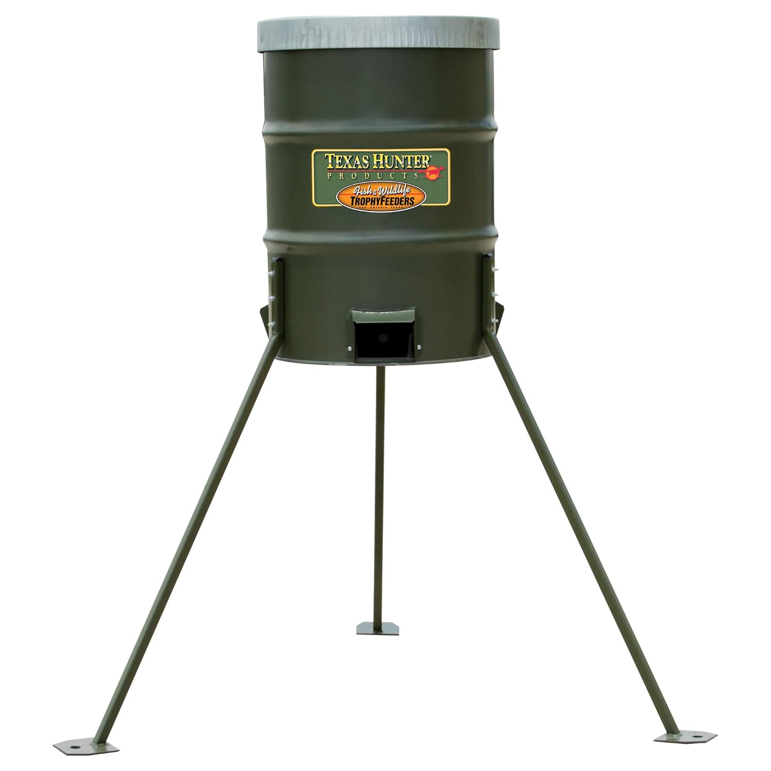 Amazon Com Texas Hunter 300lb Barrel Protein Feeder Model