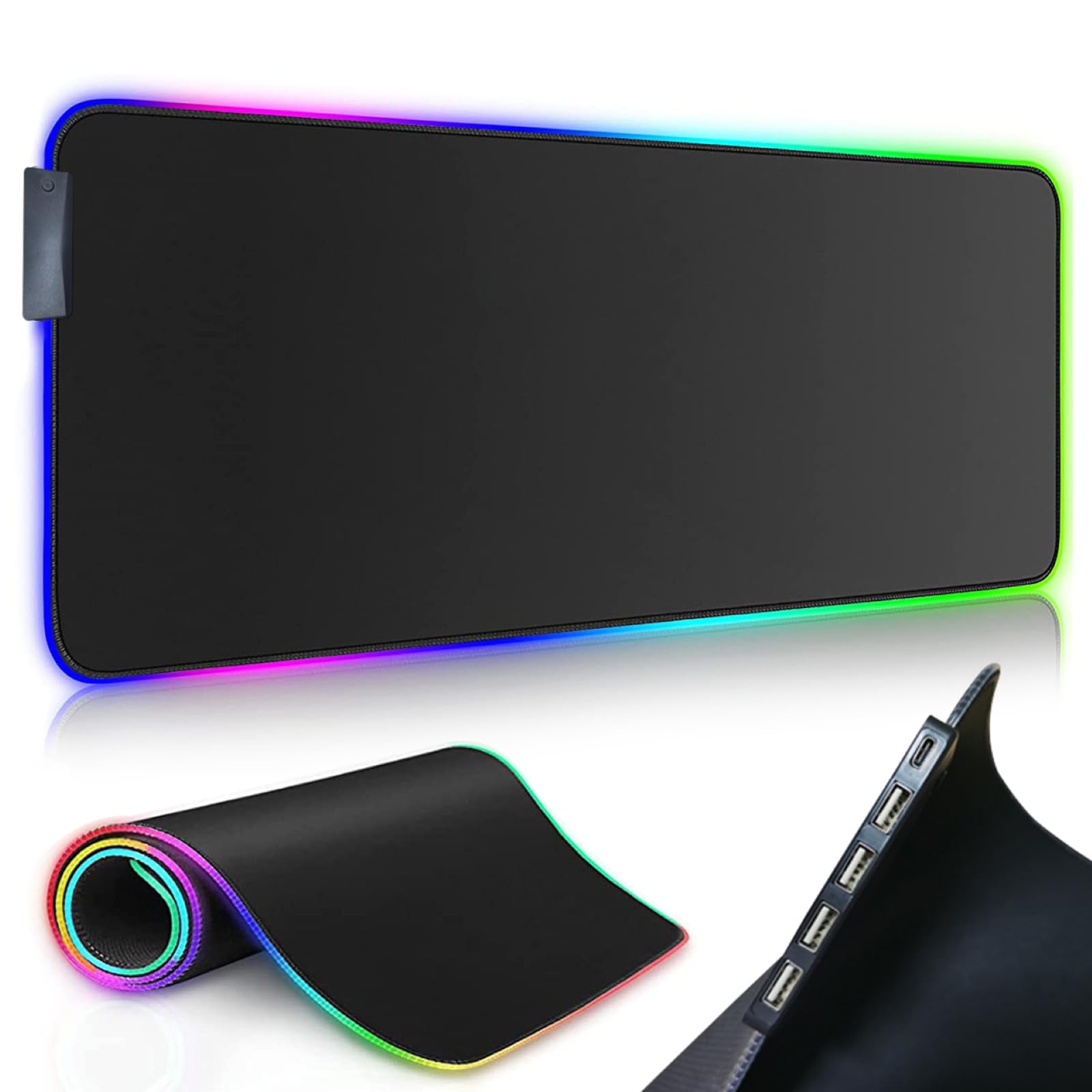 Garage Tst ゲーミングマウスパッド USBハブ付 デスクマットの商品画像