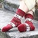 KEAZA Women Vintage Style Cotton Warm Winter Fall Crew Socks 4 Pack WZ02C5