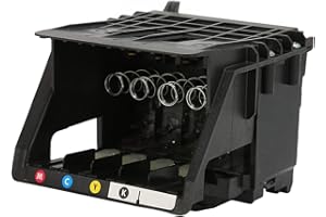 Officejet Pro Printhead, 950 Print Head Replacement, Clear Stable Printing for 8100 8600 8610 8620 8650 251DW 251, Simple Set