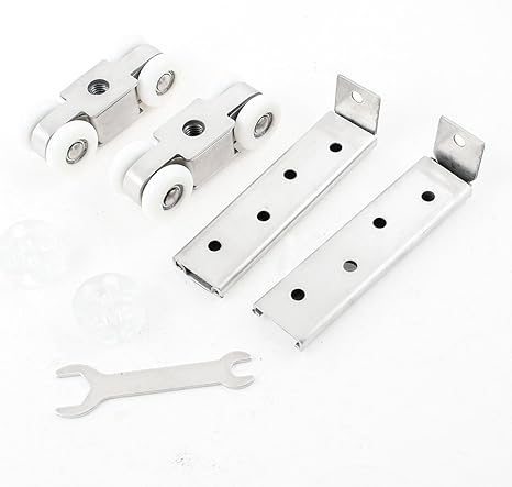 Aexit 2 Pcs Cabinet Hardware 2 3cm Dia Plastic Wheel Wardrobe
