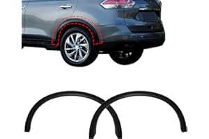 SEKESEAUTO SecosAutoparts 2pc Rear Fender Molding Trim, Fit for Nissan Rogue Sport 2014-2020 2.0L/2.5L l4, Replace# 788614BA0A 788604BA0A, Rear Driver & Passenger Side Fender Wheel Arch Molding