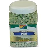 Mother Earth Products Freeze Dried Peas, Net Wt 8OZ (226g)