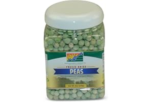 Mother Earth Products Freeze Dried Peas, Net Wt 8OZ (226g)