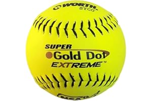 Worth | Slowpitch Softballs | NSA Approved | 12 Count | Multiple Options