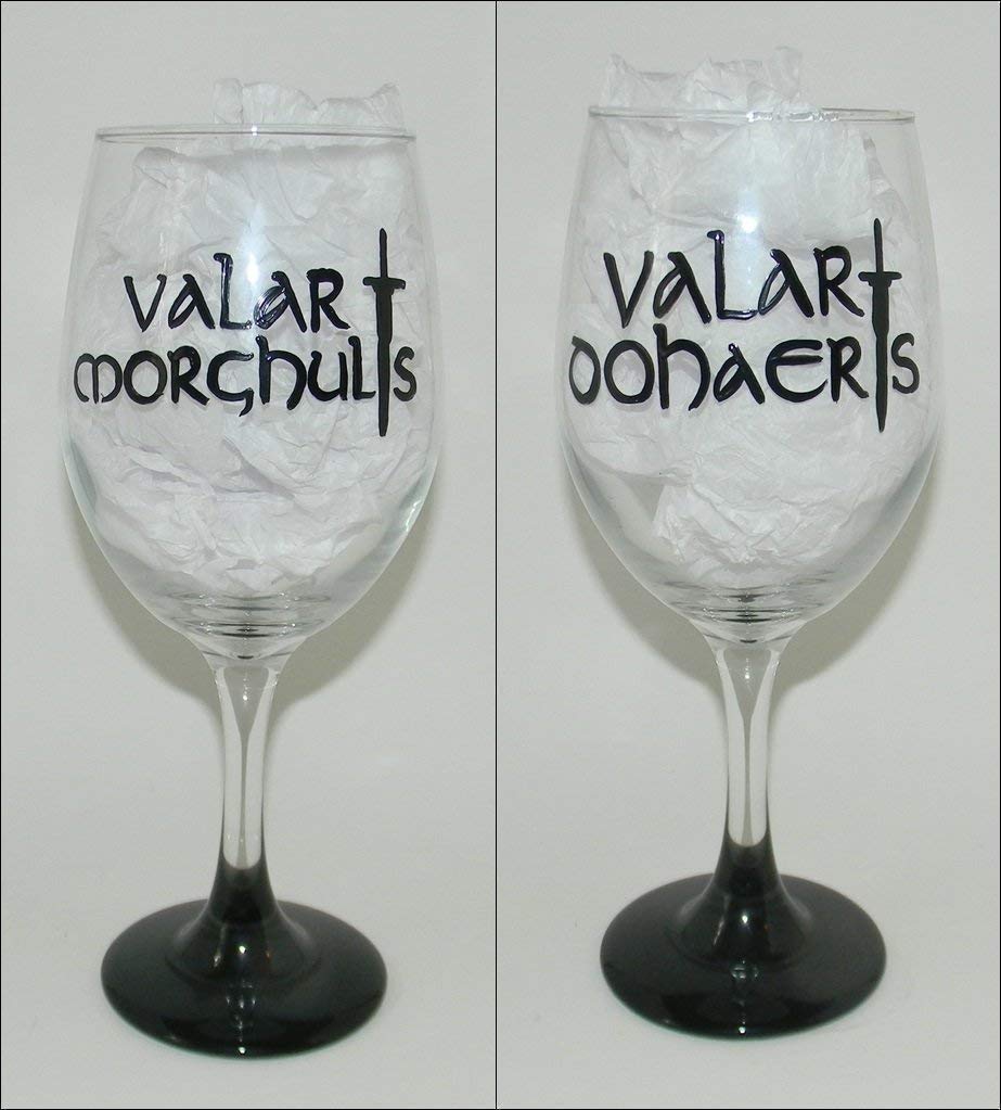 Game of Thrones wine glass Handmade