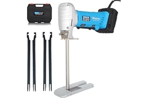 MINOVA Brushless Foam Rubber Cutter 8” Kit, Cutting of All Densities of Foam Rubber, upholstery foam cushion & Flexible Plastic Foam, Heavy-Duty Cutting Tool, Designed for Fast (Corded)