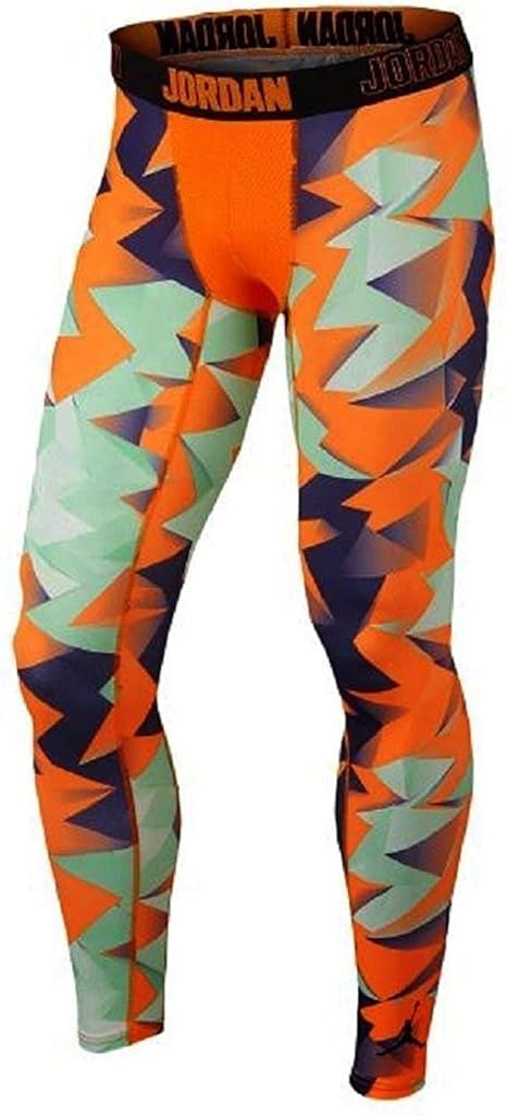 orange compression tights
