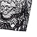Misaky Flower Vintage Print Elegant Silm Pencil Sleeveless Dress (S)