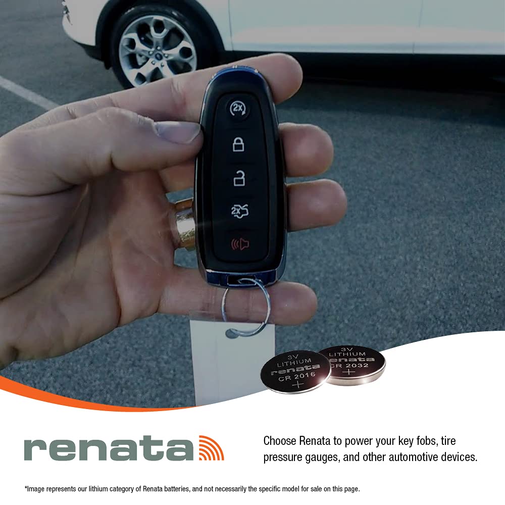 Renata CR2025 Batteries - 3V Lithium Coin Cell 2025 Battery (5 Count)