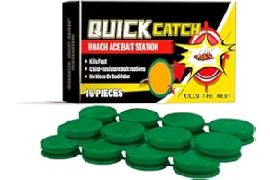 Cockroach Bait Station Corn Starch and Vegetable Oil, Long-Lasting, Odourless, Safe for Families (1)