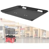DITKOK Metal Mounting Base for ToughBuilt StackTech, Fits Milwaukee Packout | Tool-free Installation | Rugged Metal Construction | Stable Anti-Wobble Design | Stacking Adapter for Milwaukee Packout