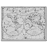 Stampendous Cling Rubber Stamp, Old World Map Image