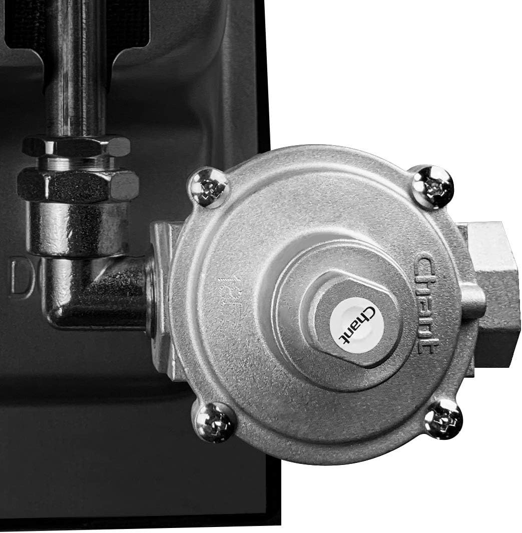 Gas Pressure Regulator, GASLAND Chef 1/2" NPT In/Out Gas Pipe, 1/2 PSI(3.5 kPa) Gas Inlet LPG10"WC. & NAT5"WC. Gas Pressure Regulator for Liquefied Propane and Natural Gas, Easy To Install: Home Improvement